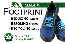 Through resoling, our footwear becomes a renewable resource for you to get miles and miles out of.